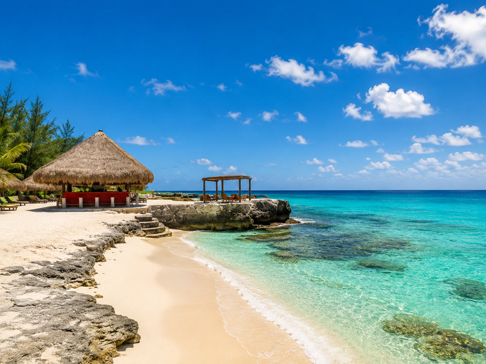 Excursión Playa azul Cozumel en Catamarán
