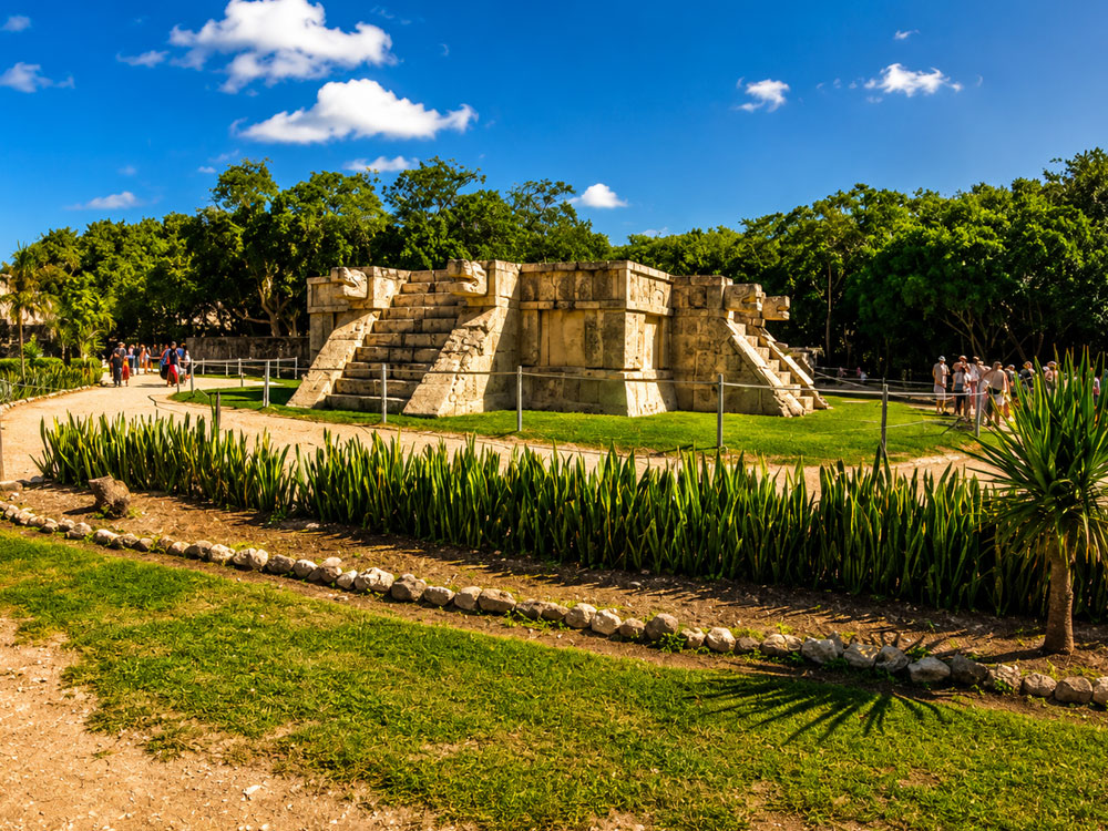 Ruina del pueblo Pueblo Maya